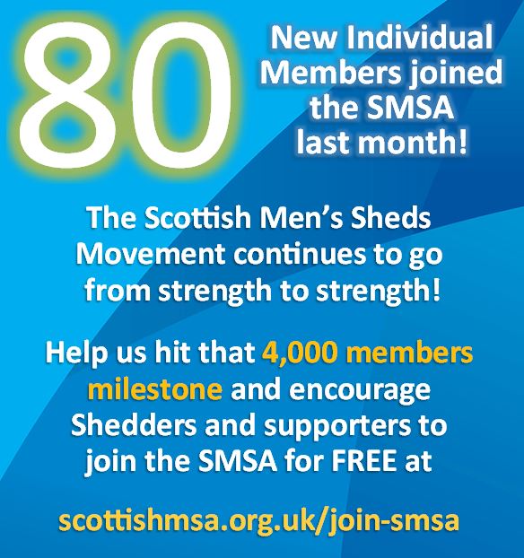 You can't keep a good thing down! The passion for the Movement, and the demand for the support the SMSA offers, continues to grow proving that Sheds are needed now more than ever to put men's health & wellbeing at the top of the health agenda!🥳🥳 scottishmsa.org.uk/individual-mem…