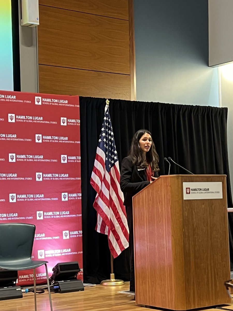 In Bloomington IN to attend the ARW conference hosted by the Hamilton Lugar School of Global and International Studies. @hamiltonlugar @NATLCOMMITTEE