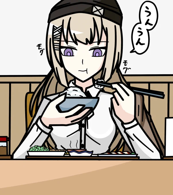 #GirlsFrontline #소녀전선 #少女前线 #ドルフロ 40「そういえば、は休日とかどこか行くけど何してるんだろ」62「あ、それならあたし、外食してるのは見かけたよ」40「なんだ洒落てるね。いいお店」スピット「いえ、なんか普通の食堂でしたよ」40「・・・それ本当になの?」 