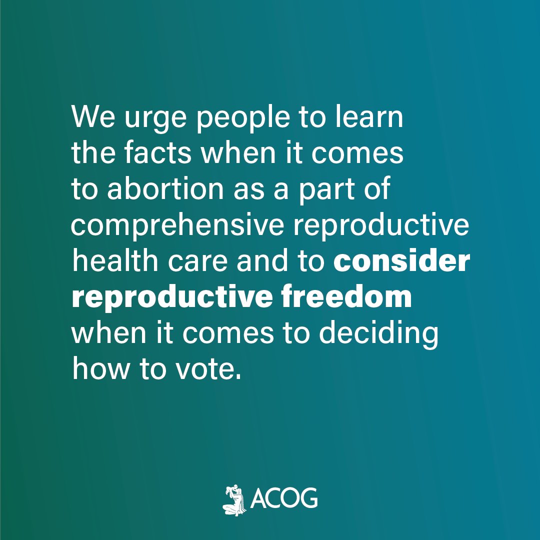 The decision from the Florida Supreme Court to let the state’s callous and cruel six-week abortion ban go into effect drives home how critical it is that voters from across the Sunshine State show up to the polls in this fall’s election. Read more: acog.org/news/news-arti…