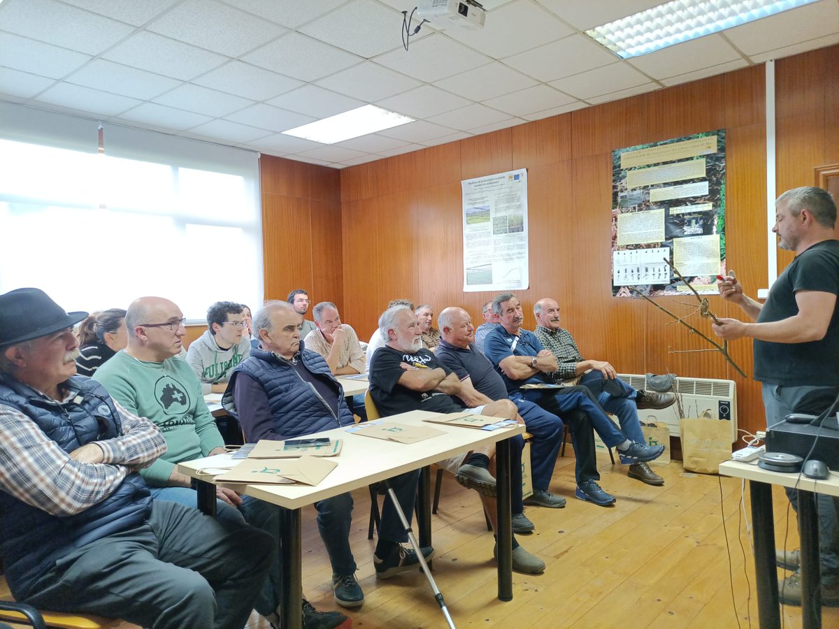 SeridaAst's tweet photo. 📸🌳 Jornada-taller sobre injerto de #castaño 🌰impartida ayer en nuestra finca de La Mata #Grado / #Grau, por la investigadora Isabel Feito y los técnicos Juan Carlos Hernández y Francisco Fuente.
#SERIDA_PForestal @Arqueoagraria @Ayto_Grau_Grado #SERPA #ReCEPA @AgEInves https://t.co/uwRdqHPRSd