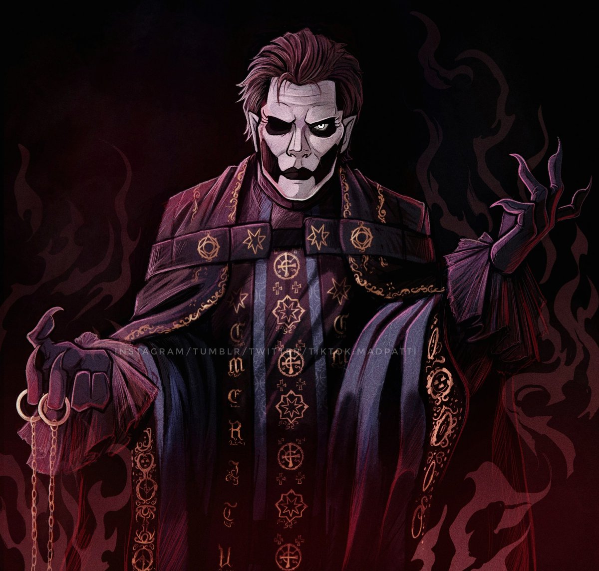 So excited for the ghost move and I really wanted to draw something well..ghost related. But I couldn't think of anything so I improved this old copia I did months ago :)