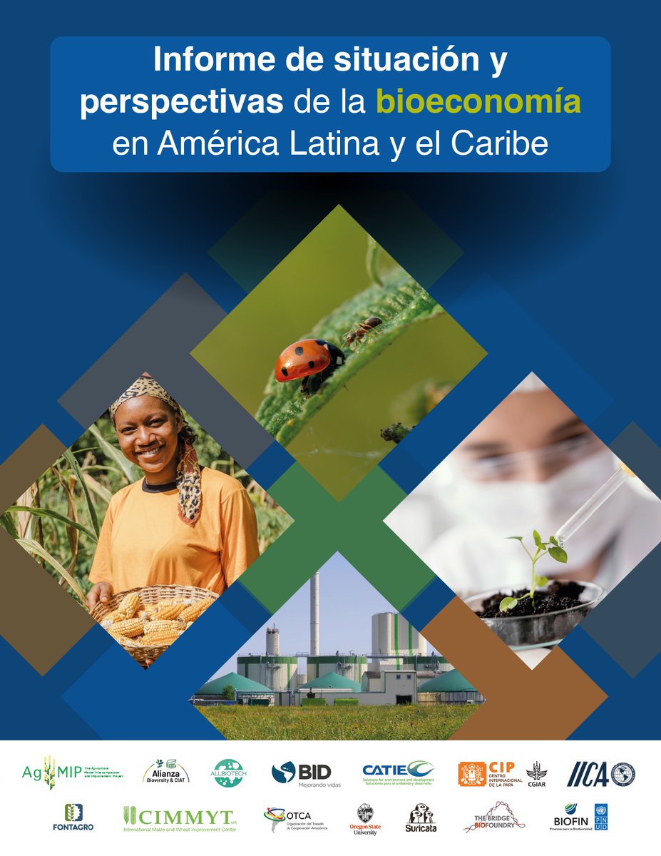 More than 15 Latin American and Caribbean institutions presented a report on the situation and outlook for the bioeconomy, a strategic commitment for the development of the region. More information here 📰👉🖱️bit.ly/4aoqrra