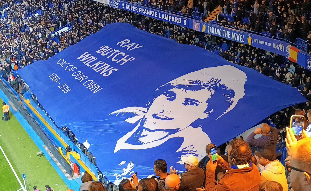 Lovely touch to see this again tonight. RIP Gentleman Ray💙