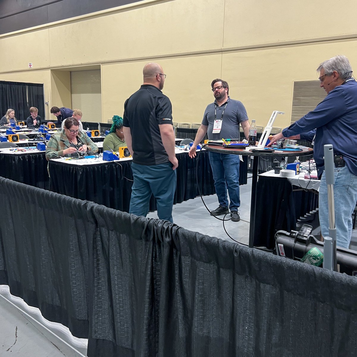 That's a wrap on <a href="/usitt/">USITT</a>! We had a blast connecting with amazing people, sponsoring the soldering lab, and exploring Seattle. 🎉 #USITT2024