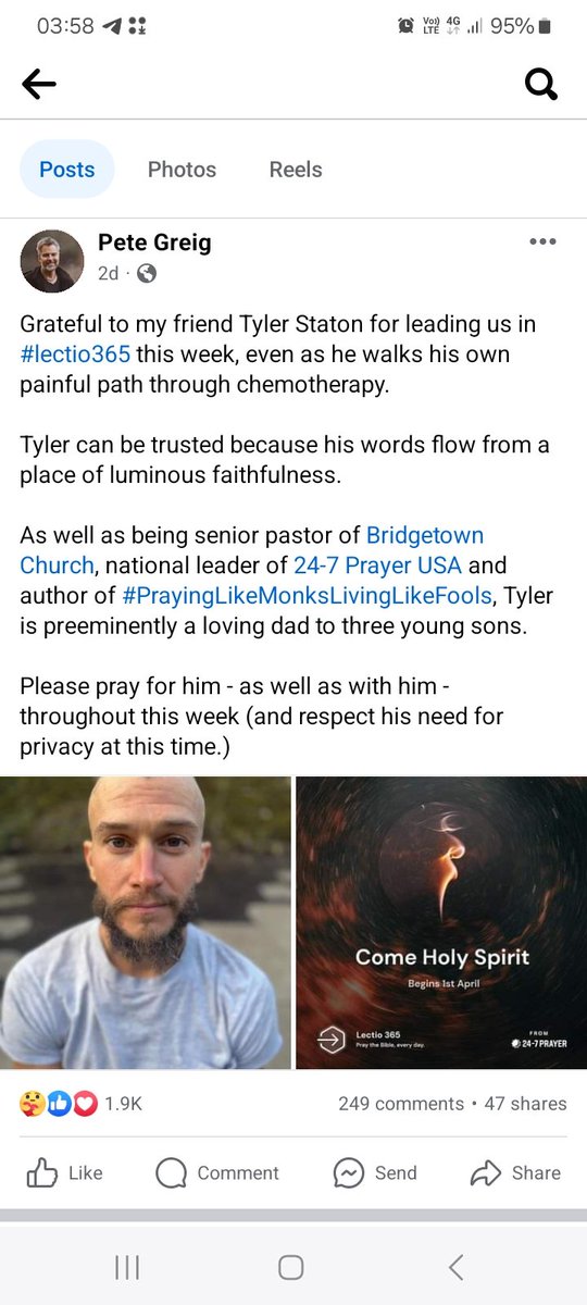 Can I please ask the #prayerwarriors to  pray for Tyler Staton.  🧡🙏🏻