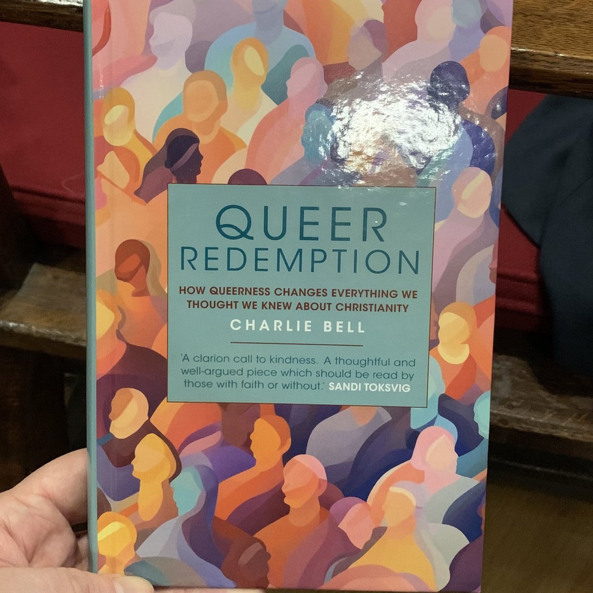 A wonderful evening with two of my favourite Queer Christians, The Revd Dr Charlie Bell and Ruth, The Baroness Hunt of Bethnal Green, in conversation launching Charlie’s new book #QueerRedemption at @KingsCollegeLon. Well done @charliebelllive, you’re awesome.