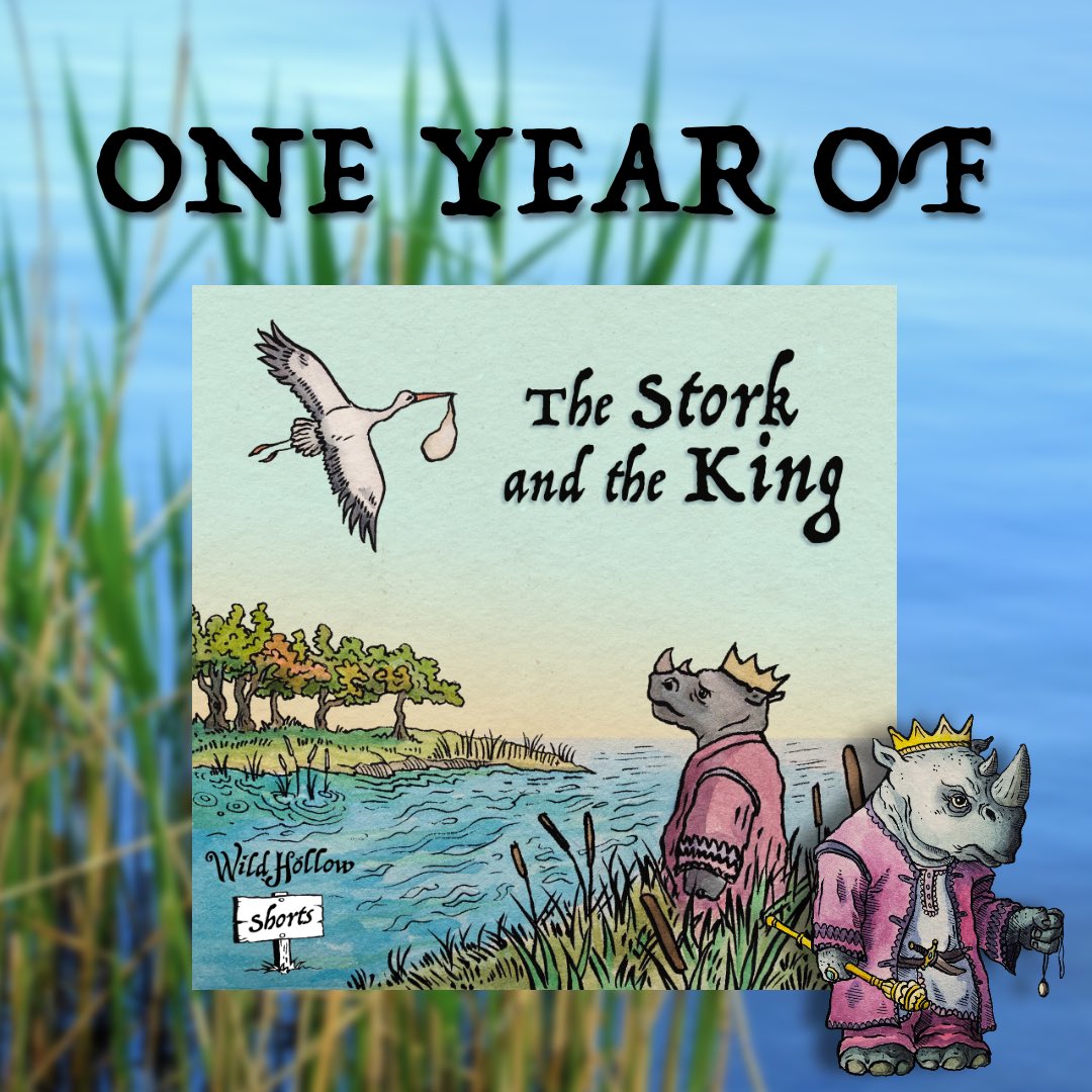 A whole year has passed since we released ‘The Stork and the King’! One of our fave eps, it’s gained us some award/festival interest, AND there’s even some exciting upcoming news concerning it… Stream it now, wherever you get your podcasts #audiodrama #podcast #wildhollow