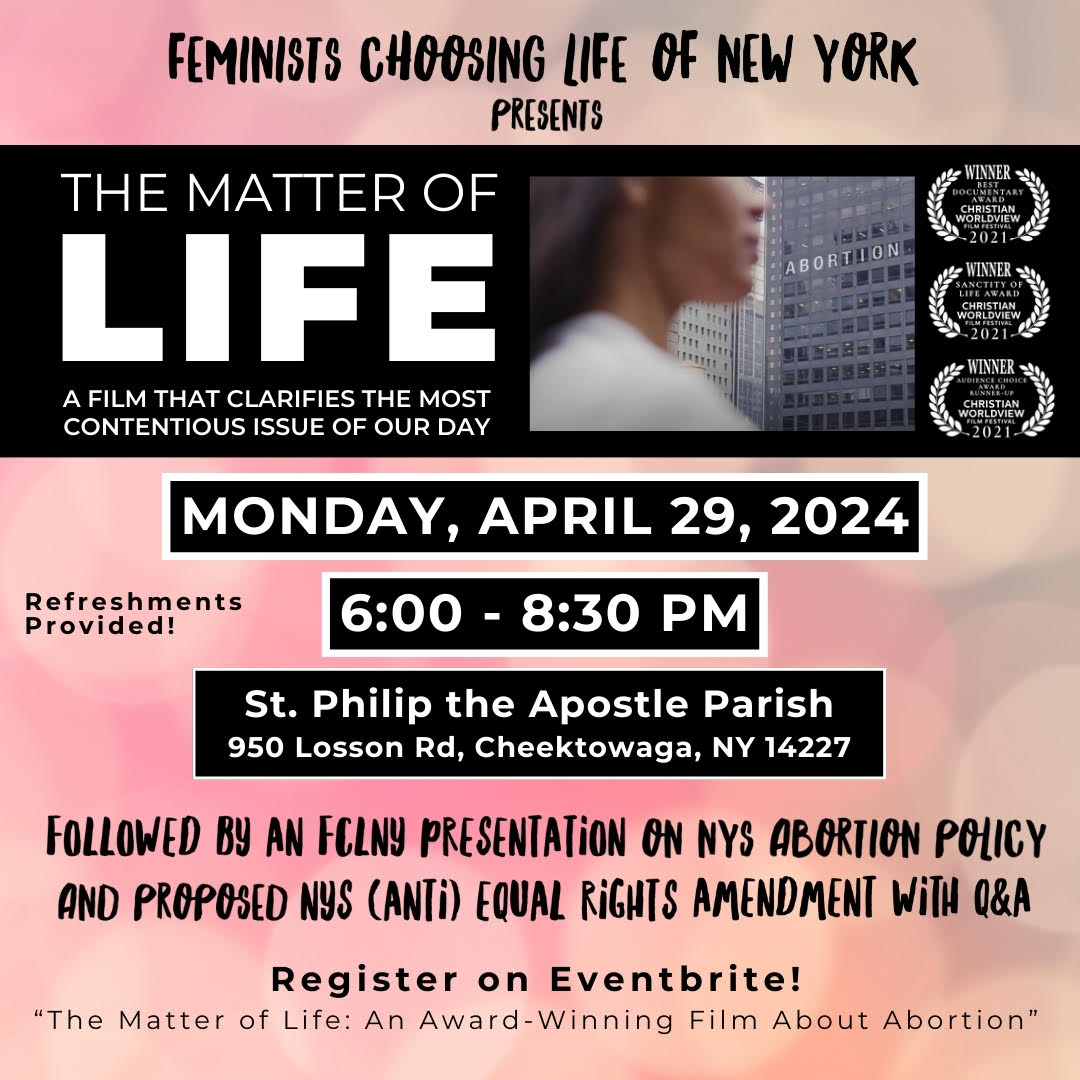 Join us this month in #WNY for #TheMatterofLifeFilm! Register HERE: eventbrite.com/e/837864574497…