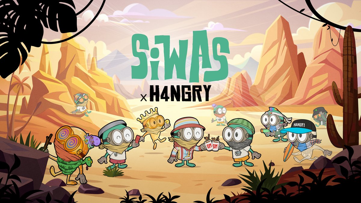 SIWAS x H4NGRY mint is now LIVE: market.kabila.app/en/mint/312/si…