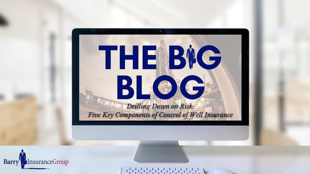bar_jeffrey's tweet image. Oil industry professionals know the risks of oil blowouts and explosions all too well. Refresh your thinking with this week&apos;s BIG Blog. We talk about 5 key components of Control of Well Insurance: rb.gy/wqmaj4

#controlofwell #upstream #energy #commercialinsurance