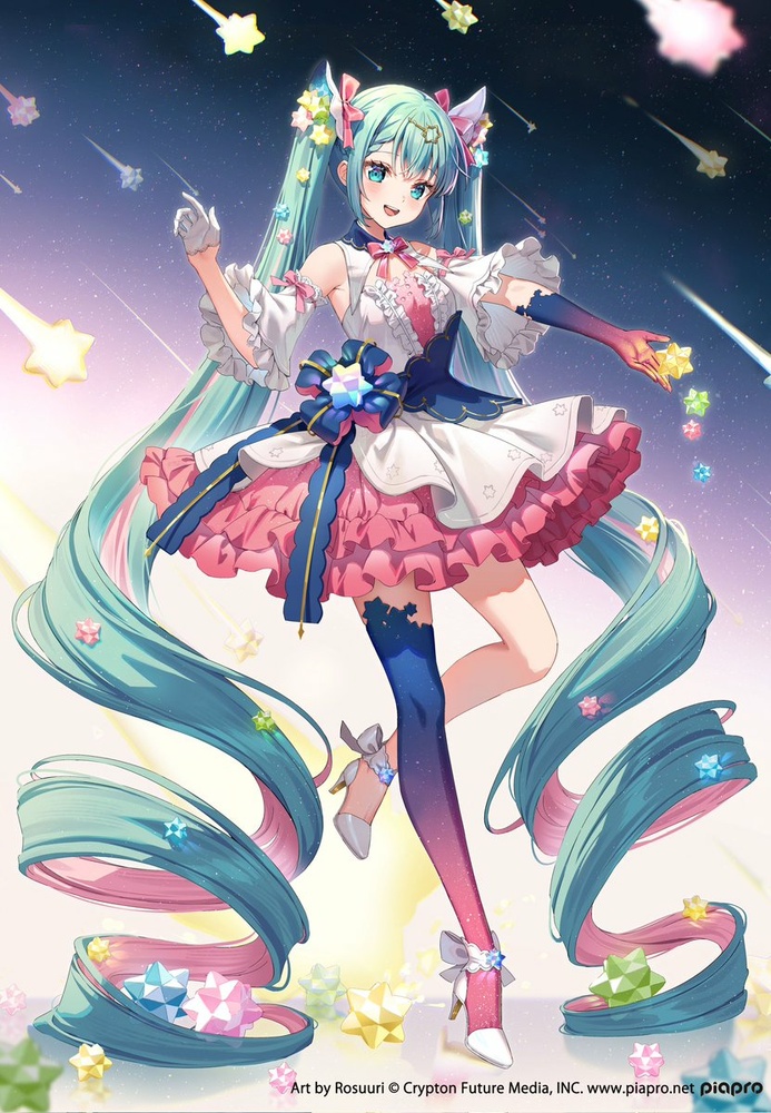 OtohimeTracks's tweet photo. The key visual of Rossuuri from the HATSUNE MIKU EXPO 10th Anniversary Illustration Contest , will become a figure. Sculpted by DMM Factory X Creator's Collection it will be PVC 1/7 #初音ミク #DMMFactory #MIKUEXPO10th #PR #MIKUEXPO10th #HatsuneMiku #vocaloid #creatorscollection https://t.co/EtgDKkuMLl