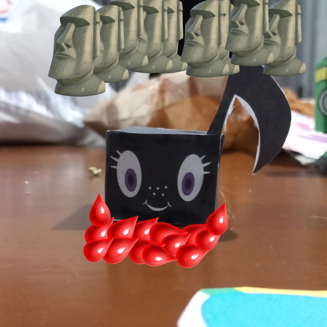 DioBrandosWife8's tweet photo. MHS gore 😱🥶🧐 🦶🥵 #meme #gore #mhs #midnighthorrorschool #papercraft #onpoo https://t.co/E8lJtFe3iu