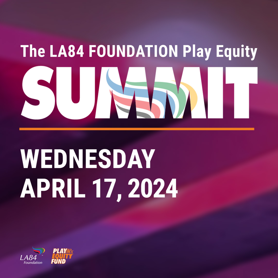 We are excited to see our VP of Programs, Lori Cox, at this year's @LA84Foundation Play Equity Summit on April 17! Cox will bring her over three decades of experience working with communities and youth to help uplift the power of sports and play for all kids. Secure your spot at…