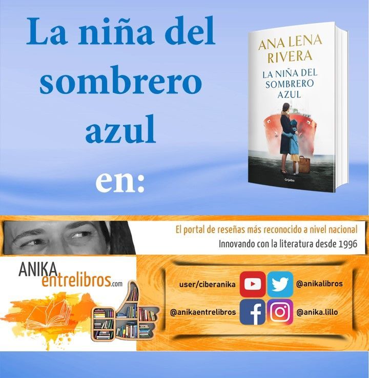 El primer blog literario en español, @AnikaLibros, nació en 1996. La gran pionera fue Anika, apasionada de la literatura y visionaria de la tecnologías. Por eso cada vez que reseñan uno de mis libros, me siento parte de la historia de esta nueva era: anikaentrelibros.com/la-nina-del-so…