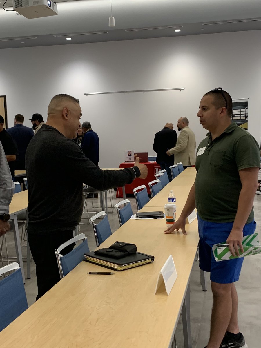 Small businesses from the Coastal Bend attended the CCAD Industry Day event at the Del Mar College Oso Creek Campus this morning to learn about doing business with the federal government entities in the area - including CCAD, NAVFAC Southeast, the US Army Corps of Engineers.