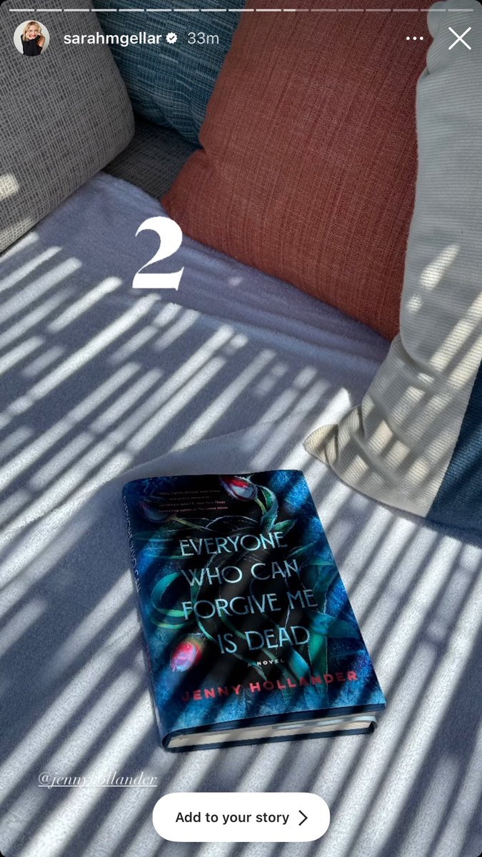 SARAH MICHELLE GELLAR JUST POSTED ABOUT READING MY BOOK ON VACATION I CAN DIE HAPPY