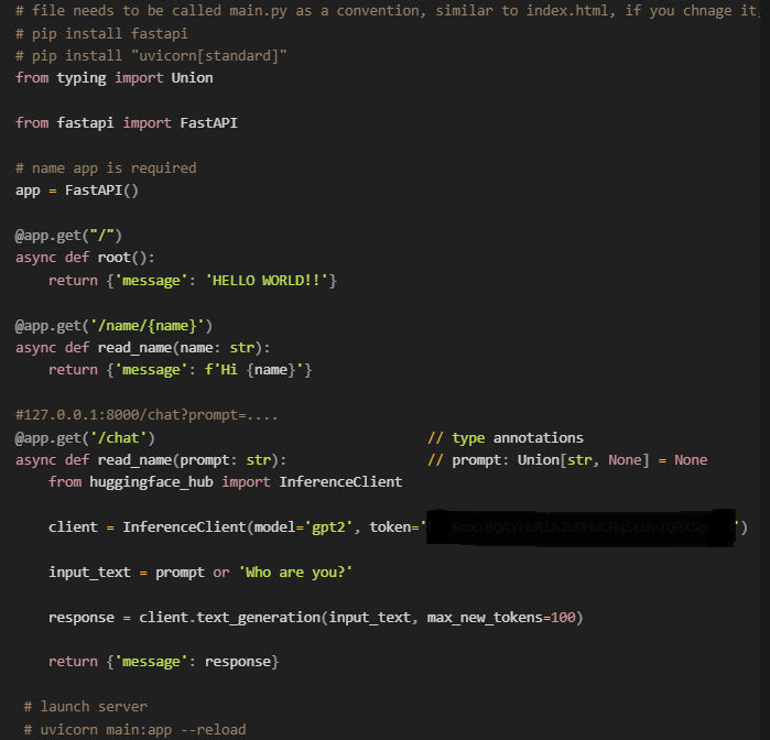 Manish___V's tweet photo. Day 12 of #0to100xEngineer 

Catching up on lectures
✅Fast API - Created basic API
✅Gradio - Launced a basic full-stack app
⛔Baseten - Facing some errors

@100xengineers @geeksiddhant https://t.co/pv8rxwFDtP