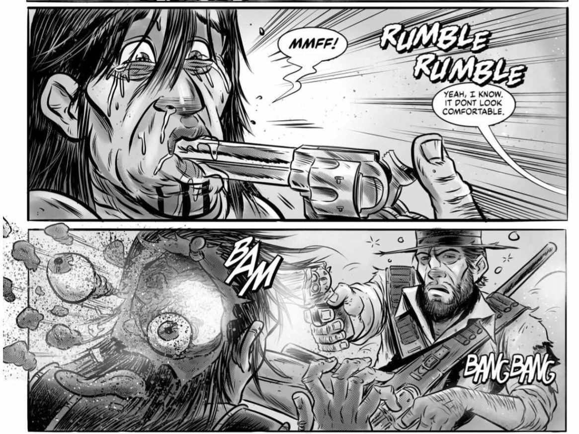 This one shot from <a href="/scottbrwilson/">Scott Bryan Wilson</a>  &amp; Co was pretty fkn rad. 
@jalda_baoth1 <a href="/KBradyComics/">Mr.Brady</a>