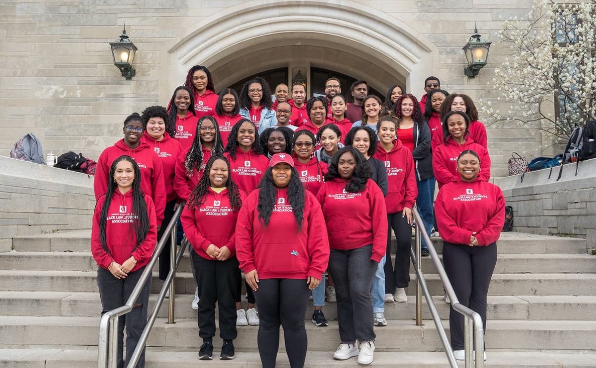 Just one of the reasons why I love teaching at @IUMaurerLaw — the incredible leadership and energy of our @IUMaurerBLSA @NBLSA chapter! Some of the kindest and hardest working law students you will ever meet!