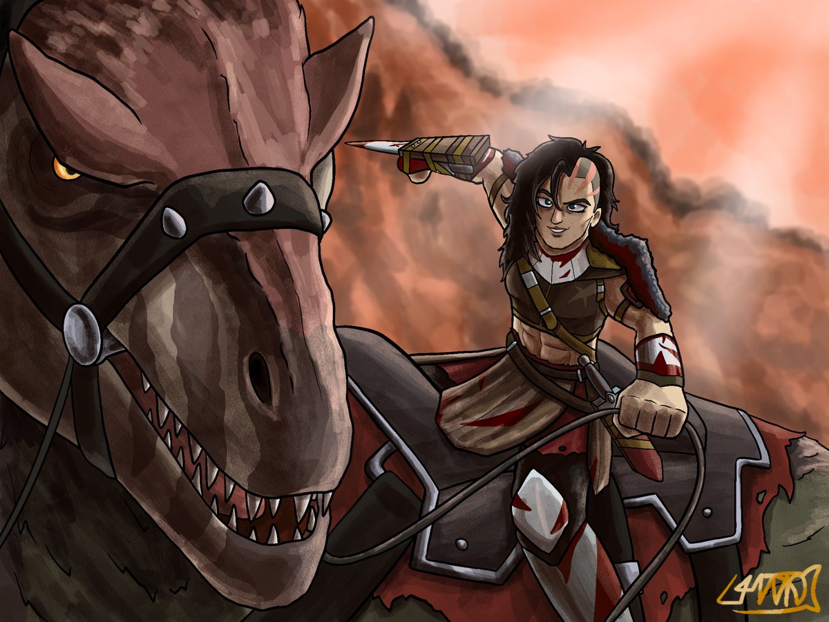 “Little Killer…” The Gladiatrix from ARK: The Animated Series! She was such an awesome character and I can’t wait to see more of her in the future! #ARKSurvivalAscended #ARKSurvivalEvolved #ArkTheAnimatedSeries #Gladiatrix #ArkArt @survivetheark