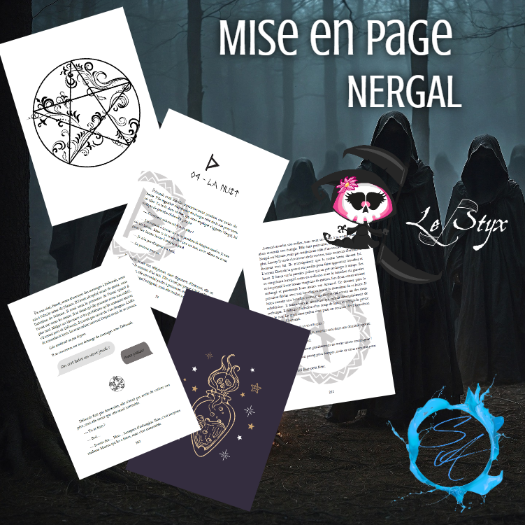 LeStyx3's tweet photo. #Nergal #CollectionAméthyste #MiseEnPage #CestBeau
Hello les âmes ! 👻
Ce soir, nous vous laissons découvrir (et savourer) la nouvelle mise en pages de Nergal pour sa réédition. Cela permet de prolonger la magie de la lecture du roman de @Sylanlpr !
Vous aimez ? https://t.co/xJiW70nUQp