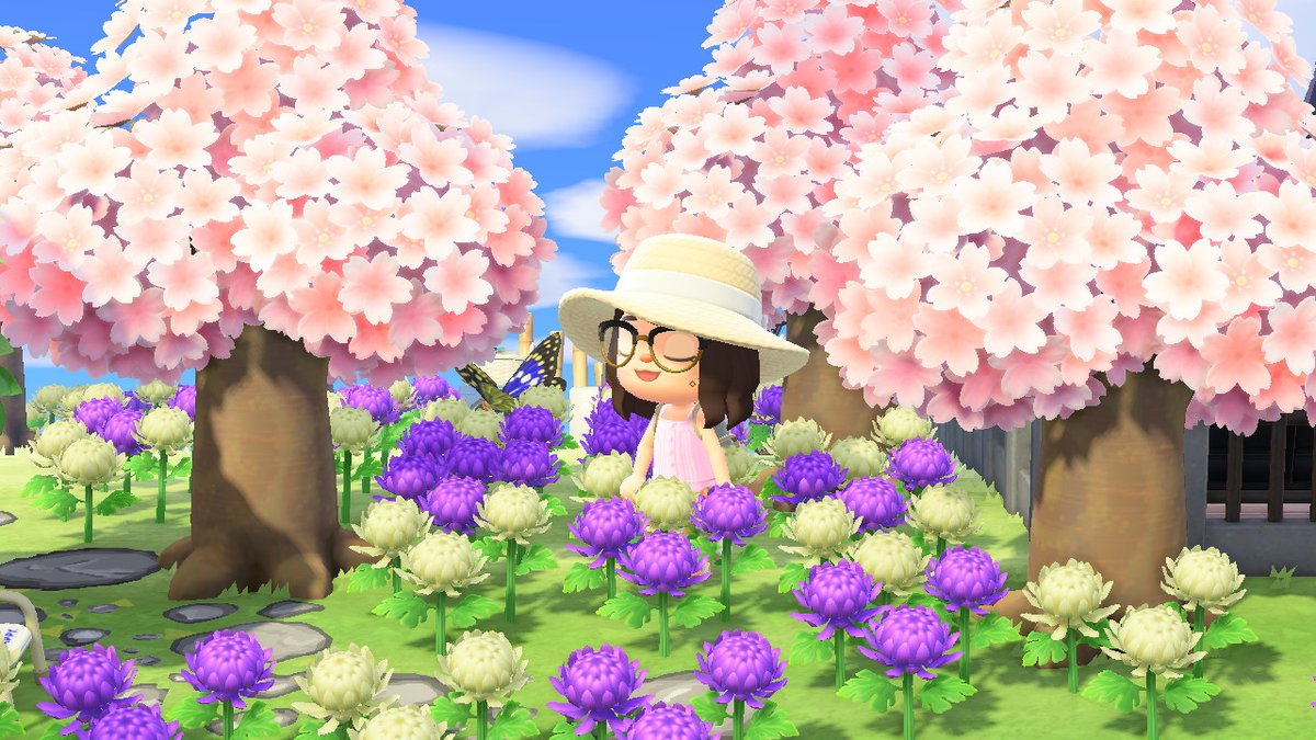 izzymallow's tweet photo. spring shenanigans #AnimalCrossing #ACNH #NintendoSwitch https://t.co/fd9wy9wXy7