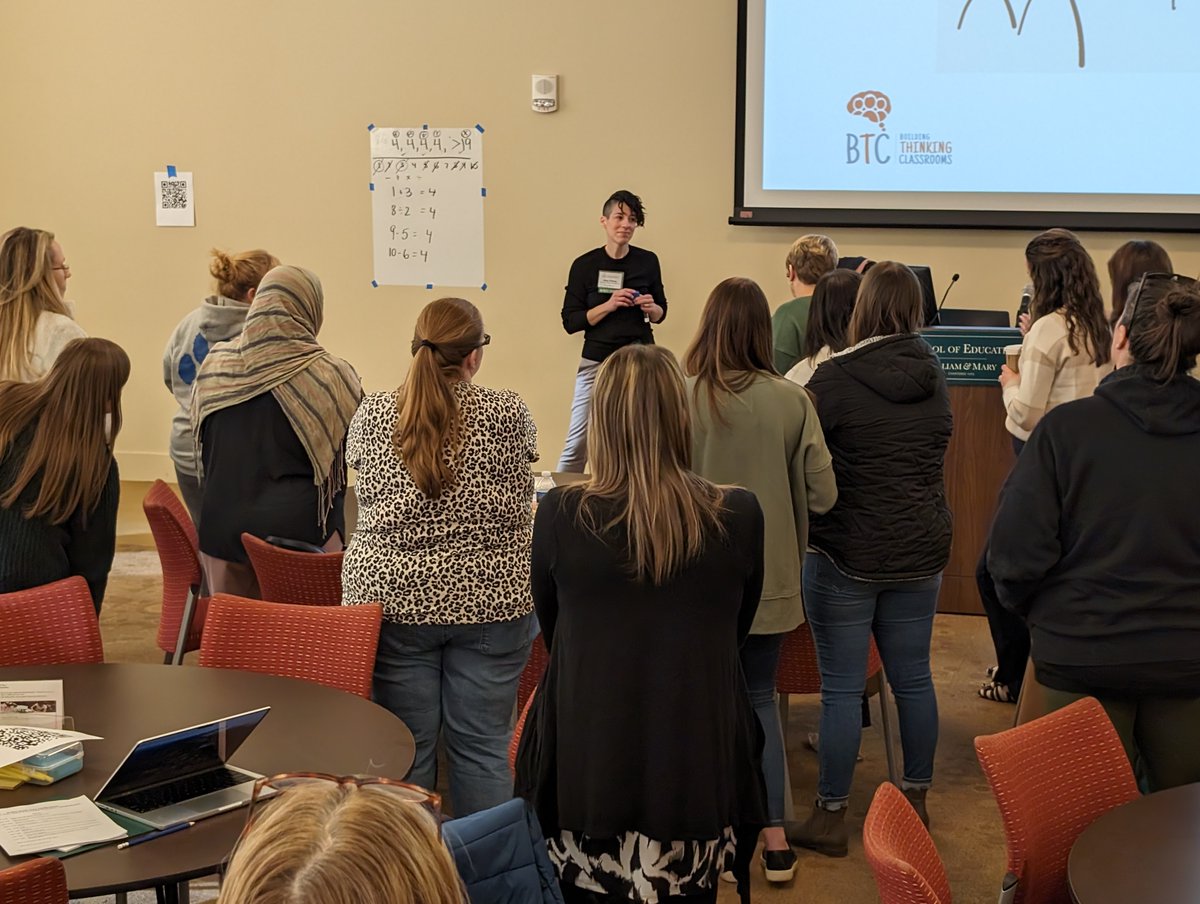 wmSURN's tweet photo. Looking back on events from the semester and smiling: Math Day was awesome!  #learn #teach #lead #math https://t.co/WHp8AL017r