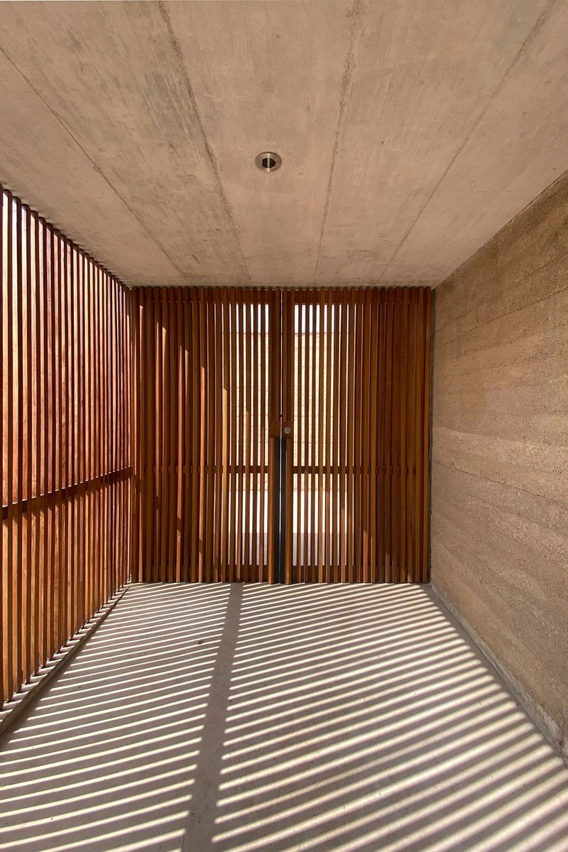 designboom's tweet photo. .@AdjayeAssoc offers a look inside dot.ateliers, a rammed-earth artist residency designed for artist amoako boafo https://t.co/jLaodbndDD https://t.co/EMOQqWIj5K