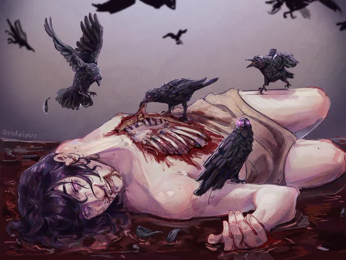  Gore, Blood --"When reason fails, the devil helps" -#bsd #Bsd114 #bungosd #bungoustraydogs #BungoStrayDogs #fyodor #fyodordostoevsky 