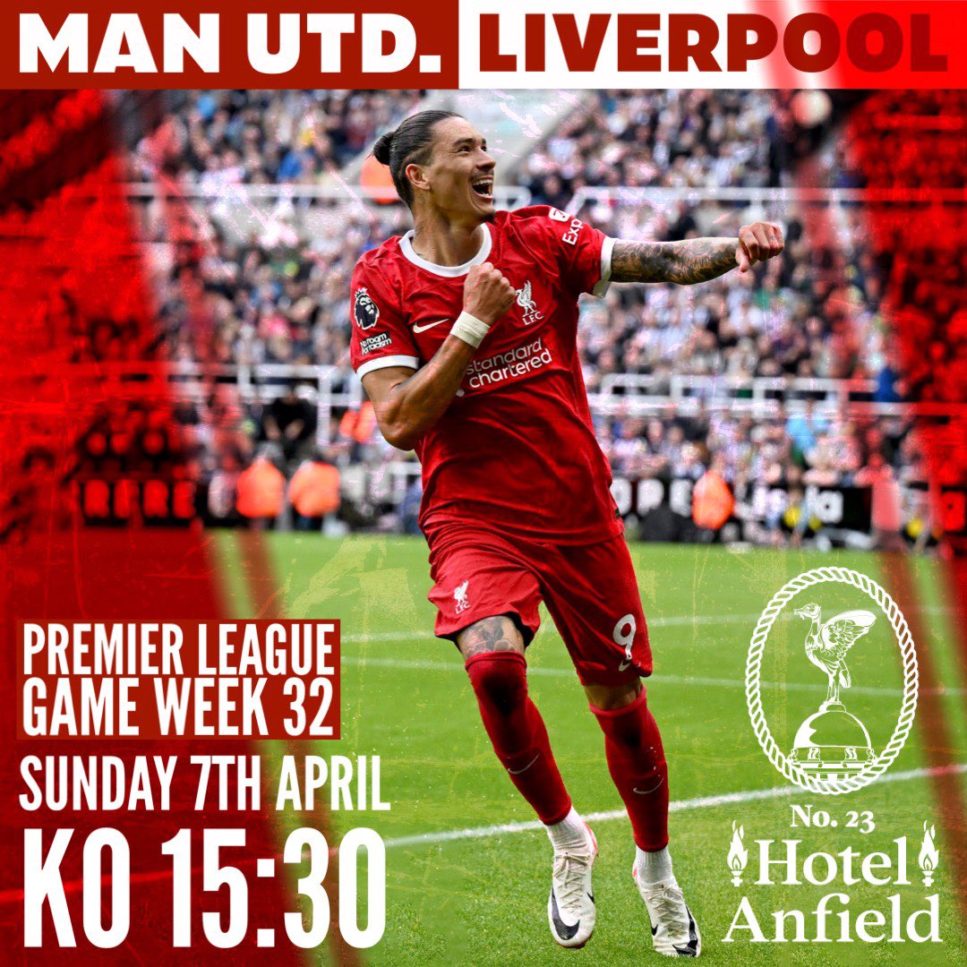 Man United Vs Liverpool 🔥 Reserve your tables to guarantee yourself a table watch us get back at the Manc s**m and show them who we are 💪🏼 We have big screens inside and out for when the sun is shining, Live music all day from David of @TheRagamuffins! It’s gonna be a boss