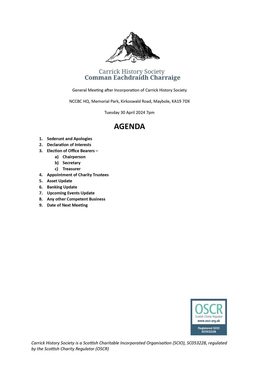 Carrick History Society tweet media