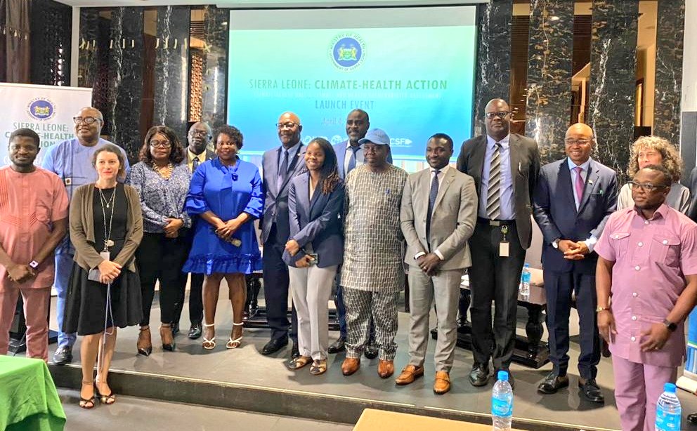 Once again #MoH made history earlier today when @DembyAustin launched the first ever #ClimateHealthUnit.MoH has pledged to go green and to do so deliberately. This unit is a testament to the health sector's desire to be resilient in the era of global climate crisis.