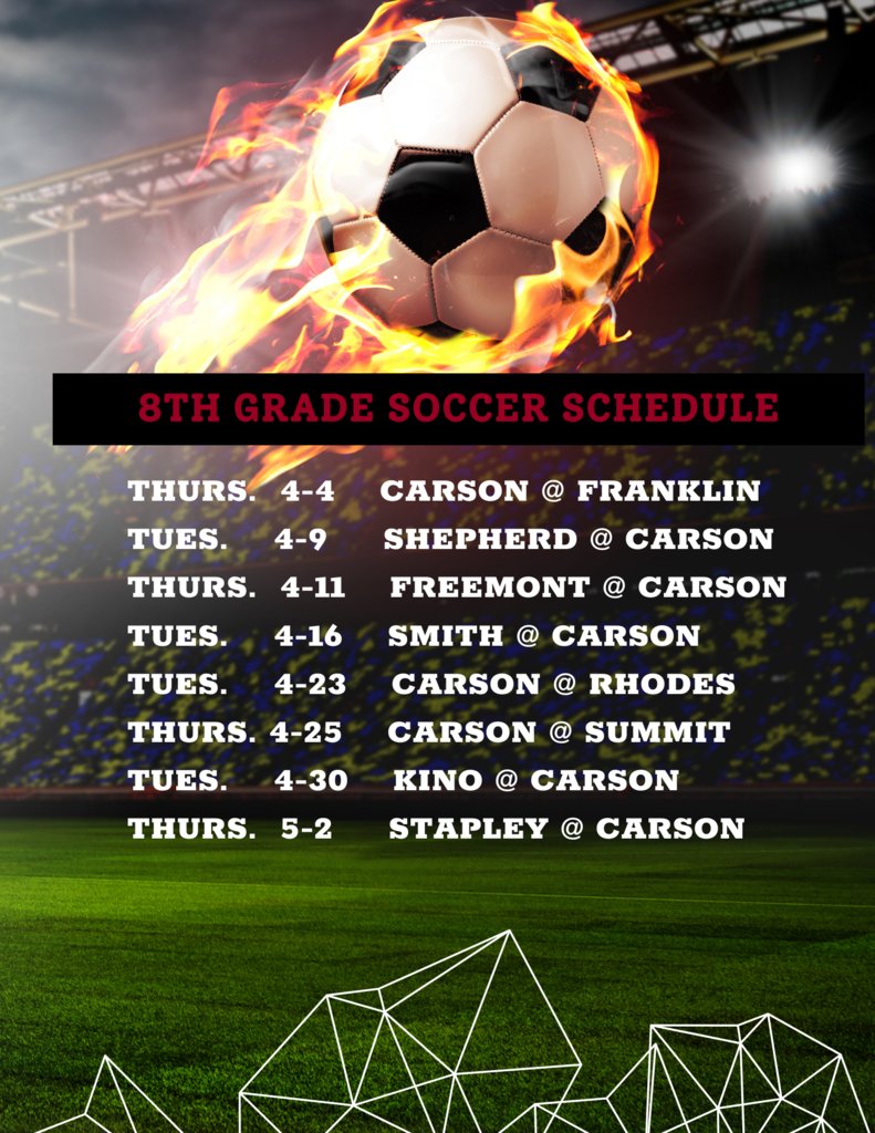 carsonjrhigh's tweet photo. Hey Cougar Families. We have some schedule changes for our 7th grade teams. Please see the changes below. https://t.co/wY0iJNrrXE