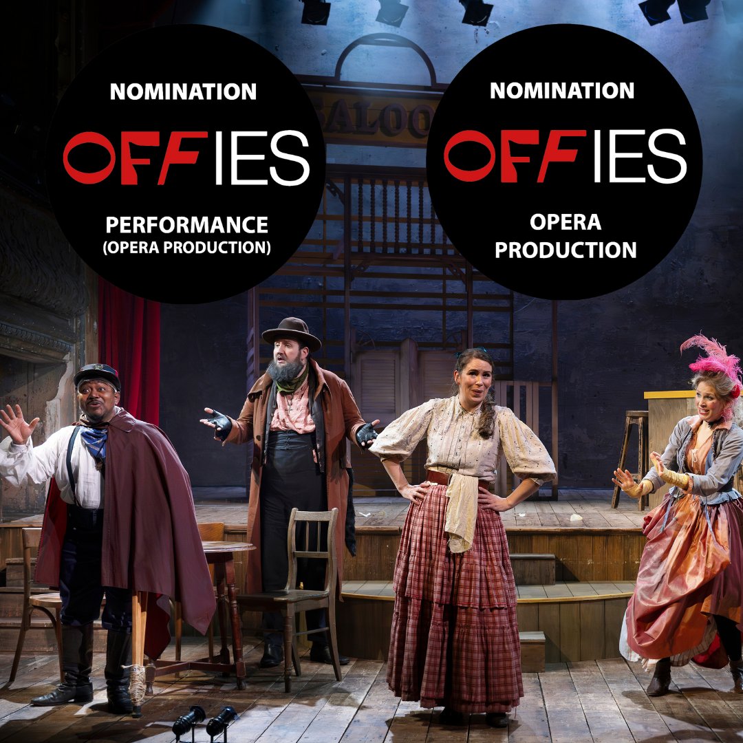 We're thrilled that our production of The Barber of Seville has been nominated for TWO OFFIES! 🏆 Huge congratulations to the whole team 👏 Although Barber has closed, you can book for our next production, The Sorcerer! Head to our website for tickets 🎟 charlescourtopera.com/the-sorcerer.h…