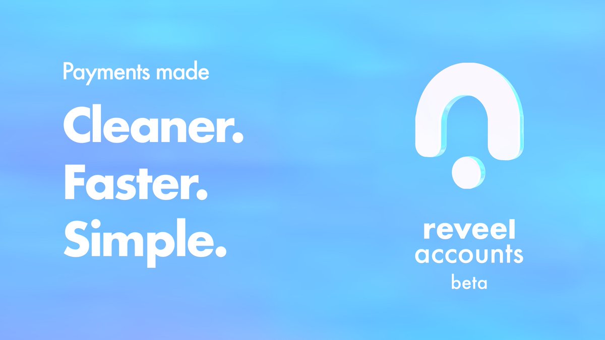 Reveel Accounts has a fresh new look! Check out what's new with Reveel Accounts Beta It's Cleaner. Faster. Simple.