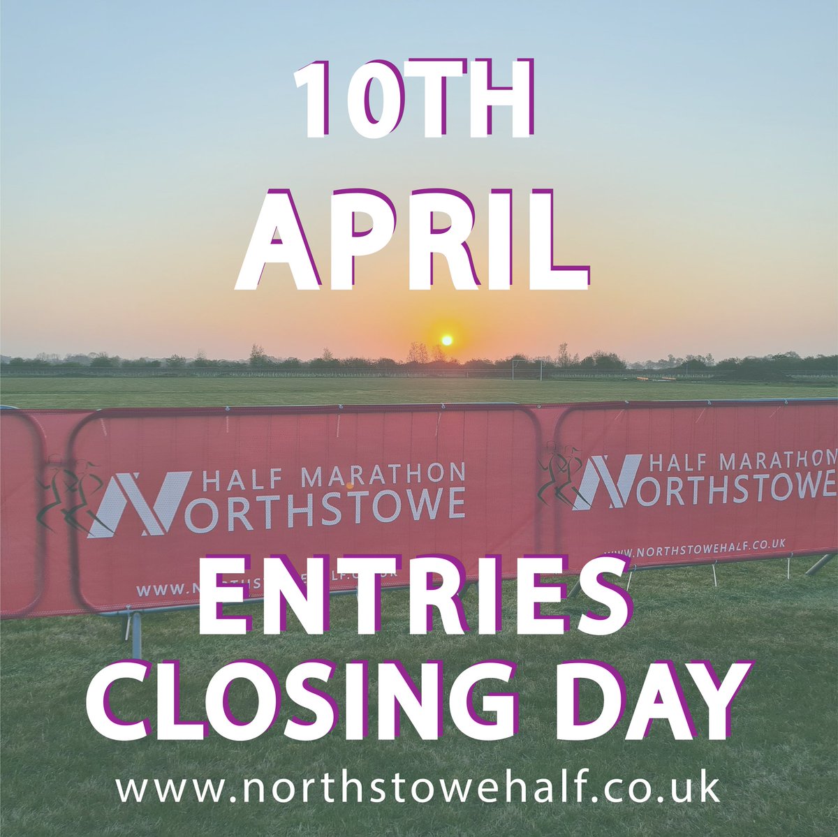 There are only a few days left to sign up⏳️ 🏃🏽‍♀️Flat and scenic course 🥳Friendly atmosphere 🏅Sustainable medal 📷Free photos 🛍Finisher goodies 🙌Supports local charity @cambridge_acorn_project Don't miss out! Sign up today👇 northstowehalf.co.uk #northstowe #halfmarathon