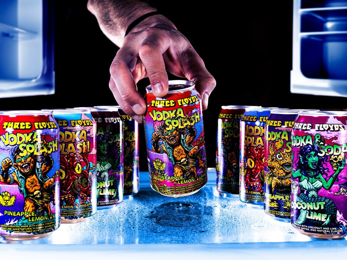 Make sure your canned cocktail shelf is as well-stocked as your beer shelf this spring . . . because you contain multitudes. 🏖️ 🕶️ Find our canned cocktails near you at 3floyds.com/finder