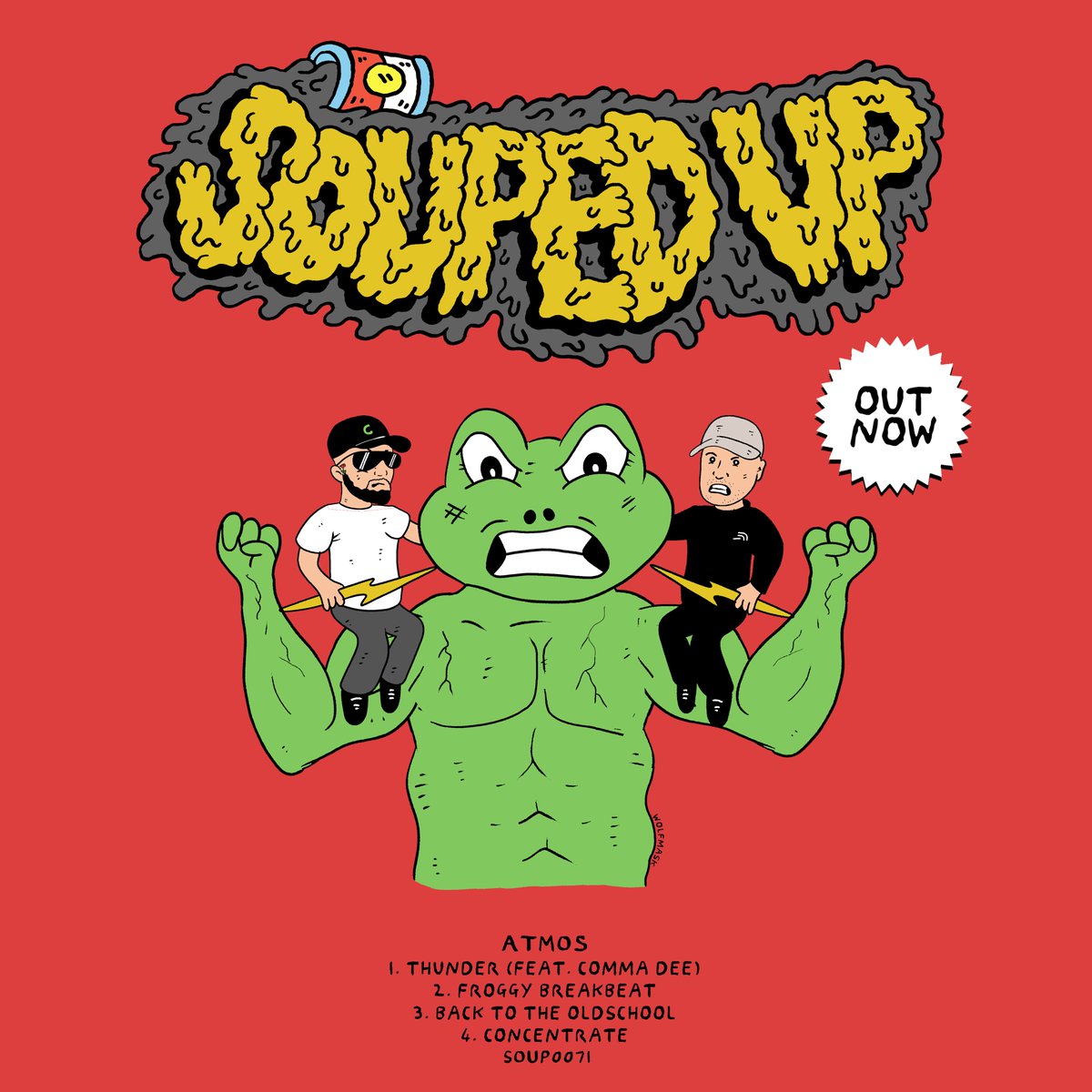 #ATMOS & @commadeebeats join forces to create some #Thunder & #FroggyBreakbeats! ⚡️🐸 Out now on @SoupedUpRecords 🔥 hypeddit.com/froggybreakbeat