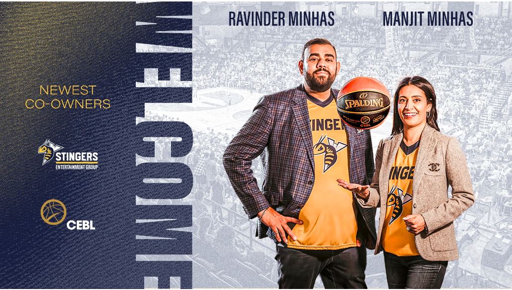 Congrats to @RMinhas and @manjitminhas on joining the @ED_Stingers and the @CEBLeague 

Wishing the team all the best this season🏀

#FeeltheBuzz
