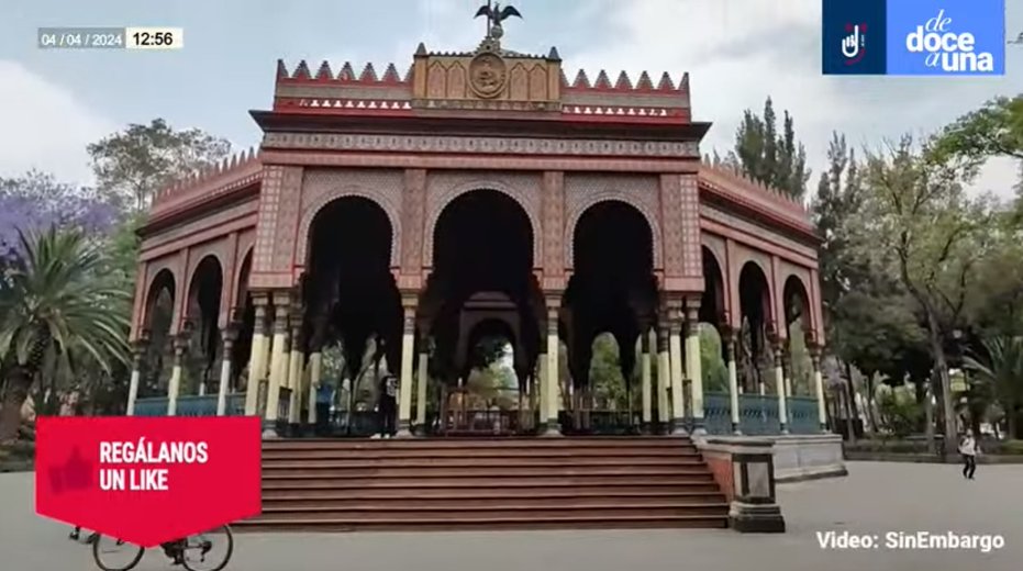 @DuulceOlvera 🔴#EnVivo ¬ #DeDoceAUna Nancy Chávez (@nan_chz) visitó Casa Santa María, en Santa María la Ribera, CdMx, un lugar para comer rico y disfrutar de esta bella casona. ¡Los dejamos con esta interesante cápsula! youtube.com/live/NhnajWrv0…