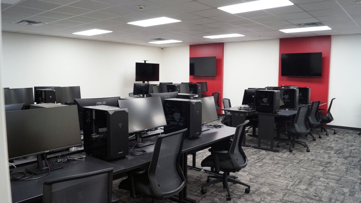 We wanted to give an update on our downstairs room! ❤️

This room will serve as a varsity practice/game room as well as a cybersecurity classroom. This has been a very long process for us, and we appreciate all of the support and patience. 

Scroll down for some progress photos!
