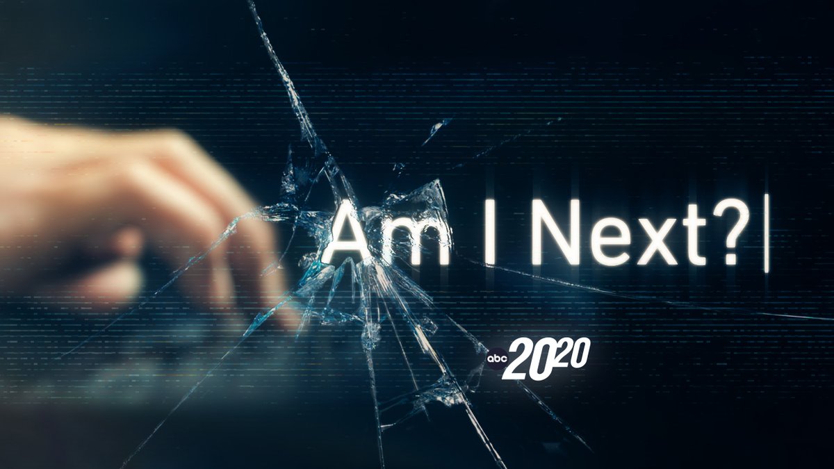 AM I NEXT? When a young couple is found dead, police learn they were involved in an online feud and uncover a deadly catfishing scheme. @MattGutmanABC investigates for our new #ABC2020 - premiering NOW on @ABC! Stream this weekend on hulu.