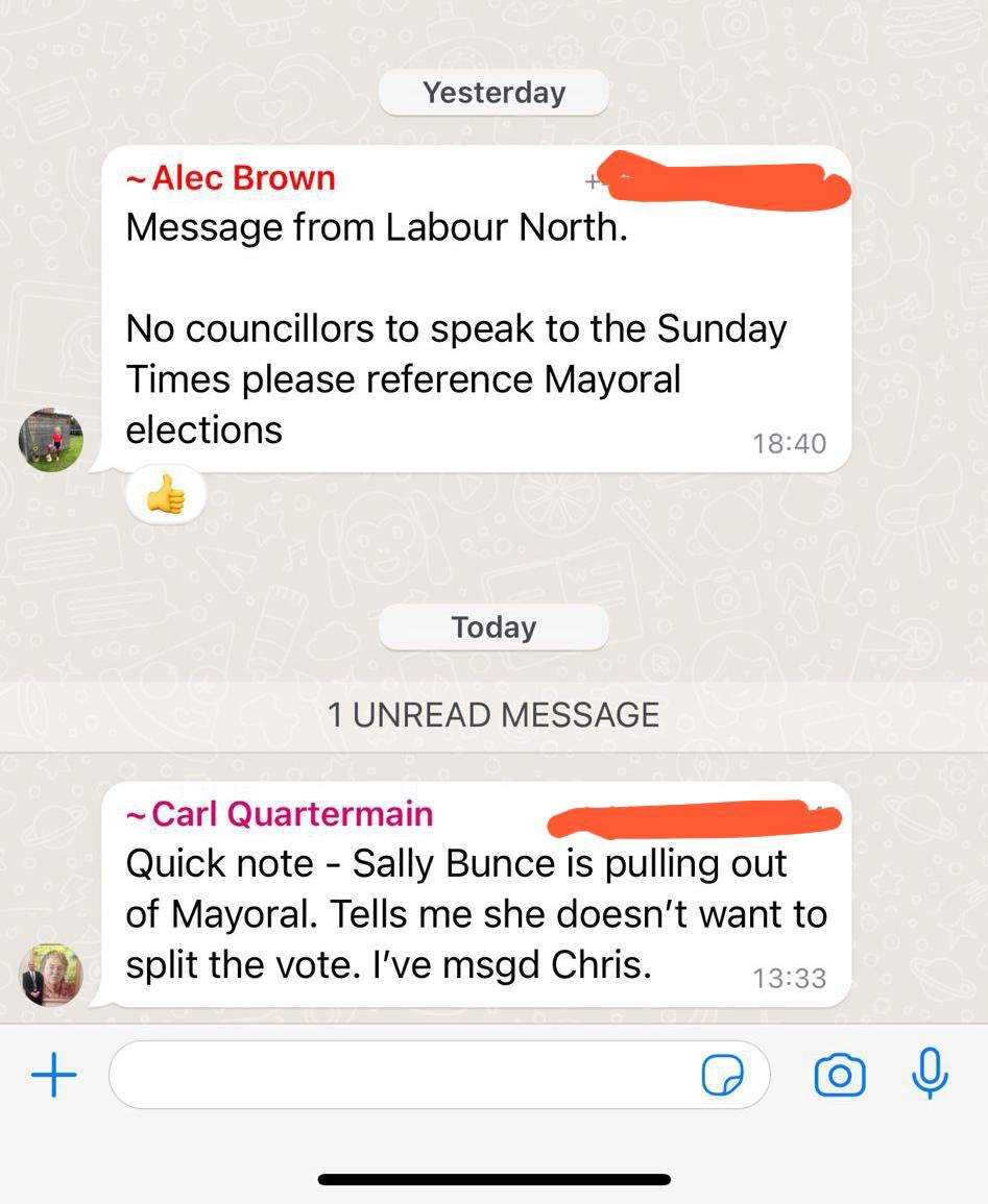 So if true, the Greens are pulling out of the campaign for Tees Valley Mayor and making an informal pact with Labour..
#TeesValleyMayor. #Labour #GreenParty #GeneralElectionNow #ToriesUnfitToGovern #ToriesBrokeBritain