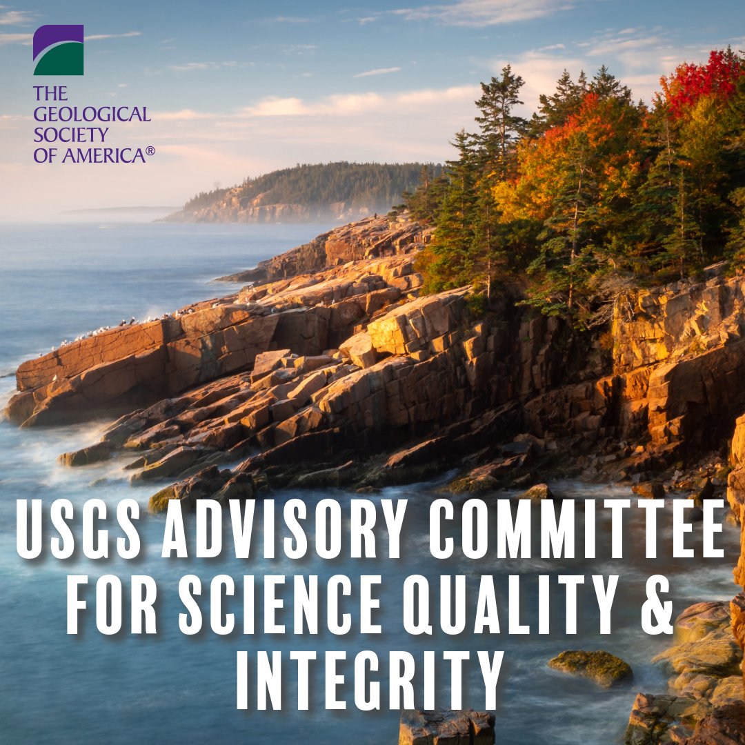 The @USGS is establishing & seeking nominations for the Advisory Committee for Science Quality & Integrity (OSQI). The committee will advise the Secretary of the Interior & the Director of the USGS on matters related to the responsibilities of OSQI, including their functional…