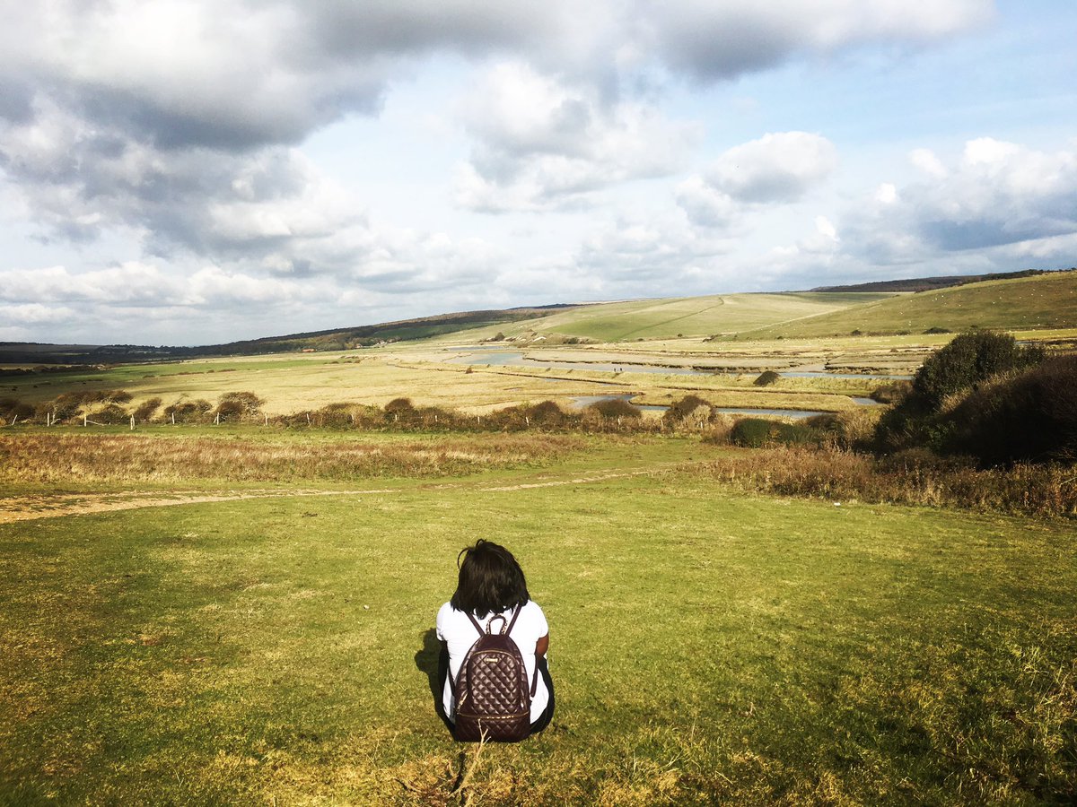 #WeAreAlumniUK landscape in Eastbourne.