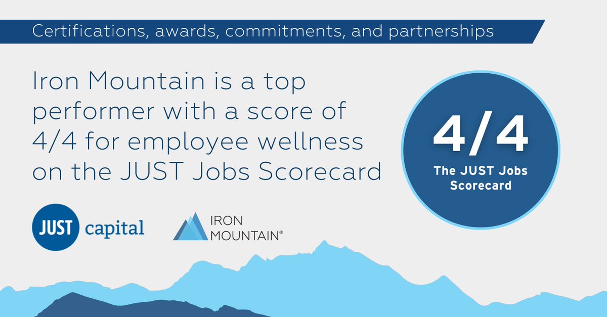 We’re honored to be recognized by @JustCapital as a Top Performer on Employee Wellness on the JUST Jobs Scorecard. Investing in our teams is crucial for serving our customers successfully. Learn more here: spr.ly/6012Z7aEo #JustJobsScorecard #WorkplaceWellbeing
