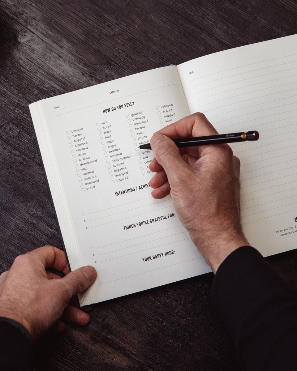 Do you ever feel like you're running on auto-pilot? ✈️

Tracking your emotions can help you communicate clearer, make better decisions and feel less overwhelmed in everyday life.

Give it a try and download our MindJournal Guidebook: mindjournals.com/pages/free-jou….

#mindjournal