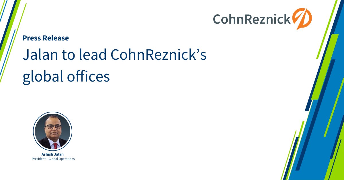 We are thrilled to welcome Ashish Jalan to the firm as President–Global Operations. Ashish will oversee the resource management, talent, operations effectiveness, and client service initiatives that will drive the firm’s ongoing offshore expansion. brnw.ch/21wIwfs
