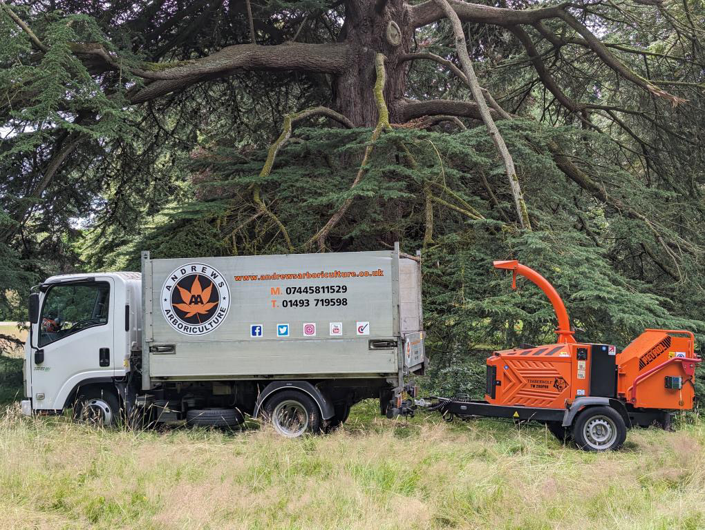 We love these shots of Andrew's Arboriculture's Isuzu Grafter hard at work! 🚚 The Norfolk-based company offers a broad range of tree care and arboreal services. 🍁 #isuzutruckuk @andrewturff